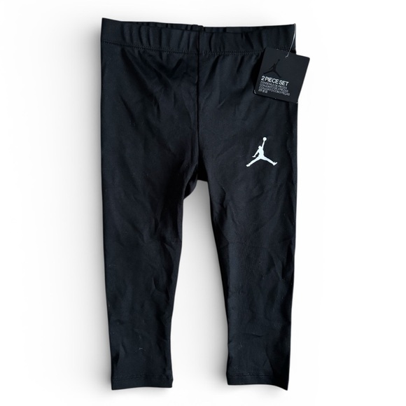 Jordan Logo Leggings + Member’s Mark Snow Boots Black Blue 2-Piece Gift Set 24M - Picture 4 of 14